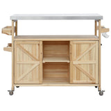 K&K Outdoor Kitchen Island & Storage Cabinet - Furniture Home Direct