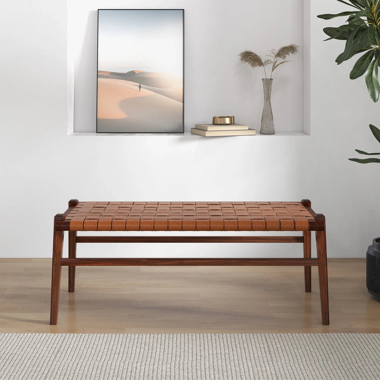 Cody - Bench - Brown / Tan - Furniture Home Direct