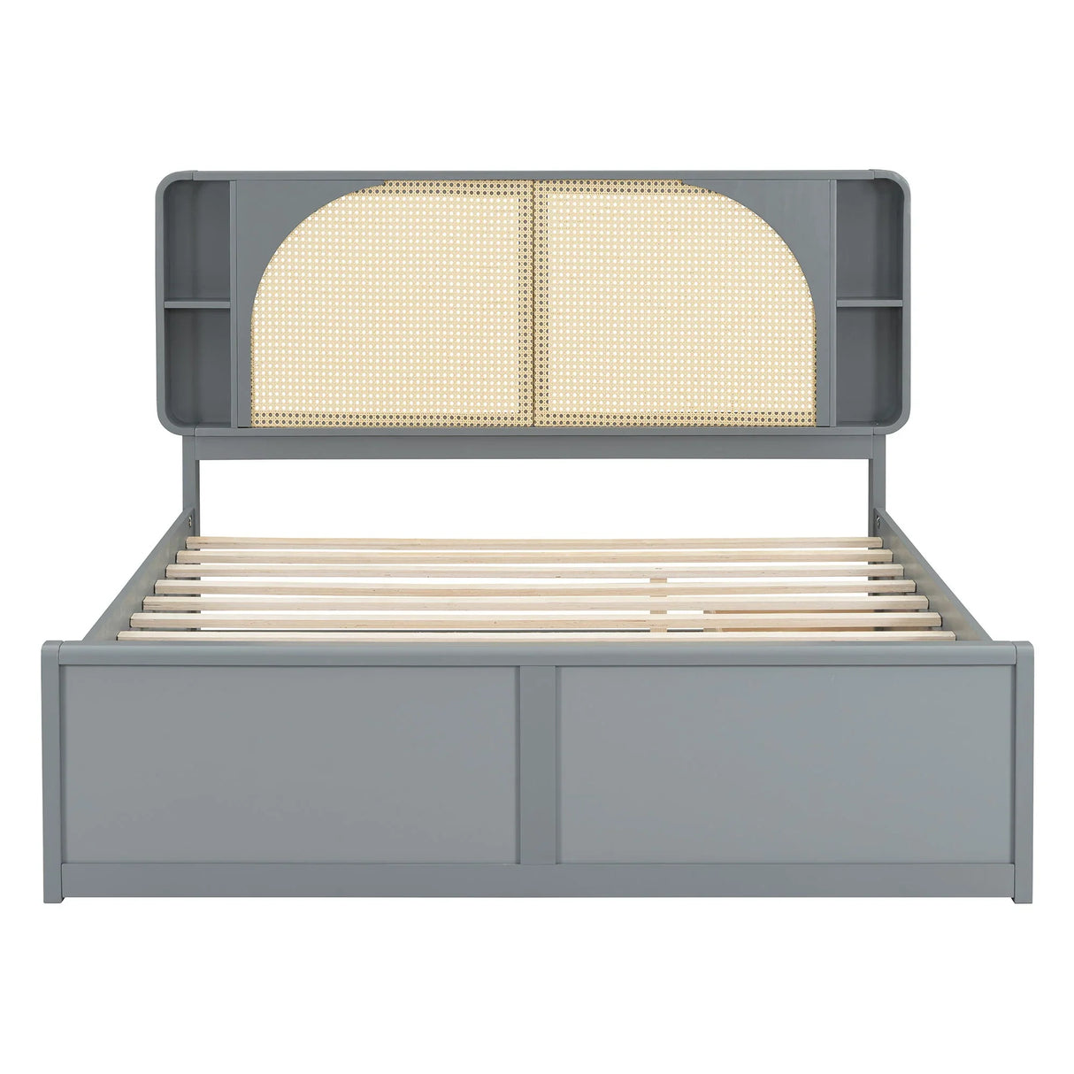 Headboard Bed With 2 Drawers And Trundle - Furniture Home Direct