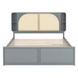 Headboard Bed With 2 Drawers And Trundle - Furniture Home Direct