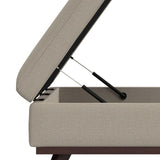 Owen - Multifunctional Square Coffee Table Storage Ottoman - Furniture Home Direct