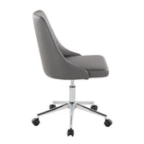 Marche - Contemporary Swivel Task Chair With Casters - Furniture Home Direct
