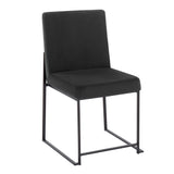 Fuji - Contemporary Modern Elegance With High Back Dining Chair (Set of 2) - Furniture Home Direct