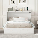 Murphy Wall Bed With Drawer And A Set Of Sockets & USB Ports, Pulley Structure Design - Furniture Home Direct