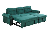 Ashton - Reversible Sleeper Sectional Sofa Chaise - Furniture Home Direct