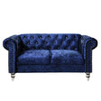 Anina - Loveseat - Blue - Furniture Home Direct