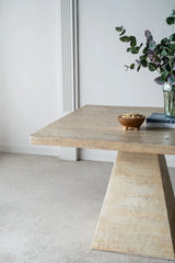 Square Dining Table With Pedestal Base - Furniture Home Direct