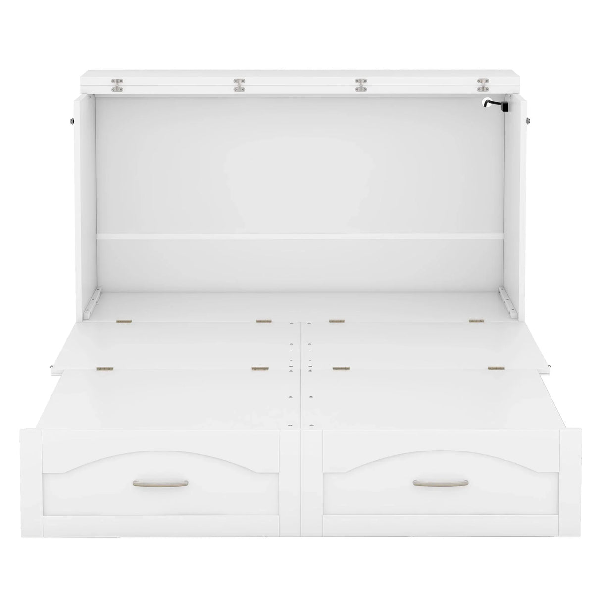Murphy Wall Bed With Drawer And A Set Of Sockets & USB Ports, Pulley Structure Design - Furniture Home Direct