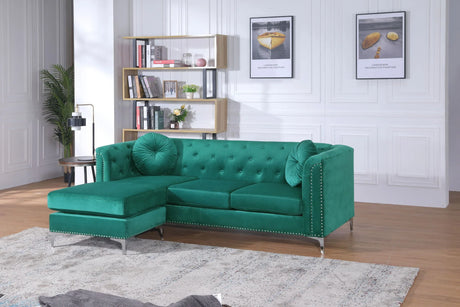 Pompano - Micro Suede Sofa Chaise - Furniture Home Direct