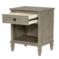 Victoria - Nightstand With Open Storage - Furniture Home Direct