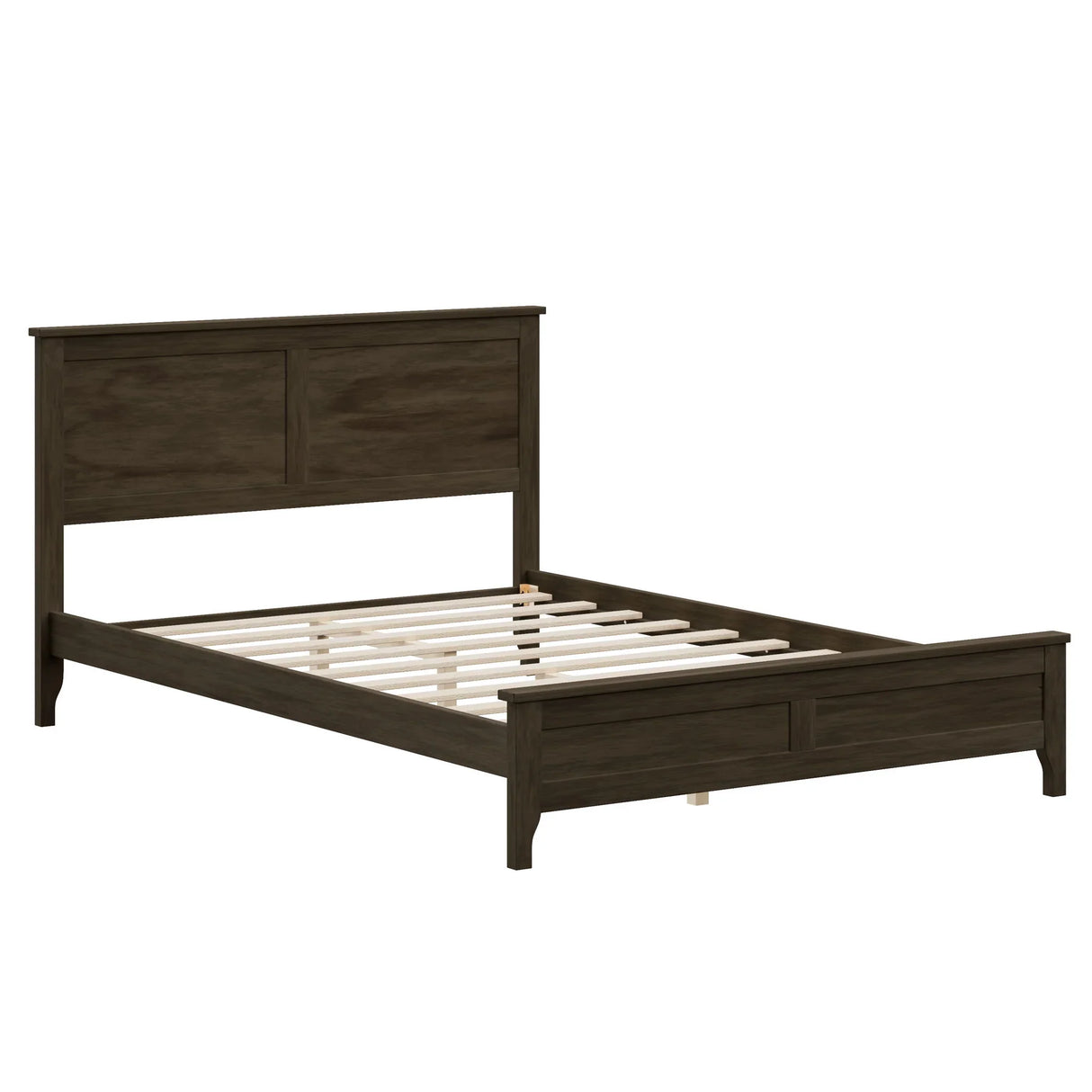 Modern Solid Wood Platform Bed - Furniture Home Direct