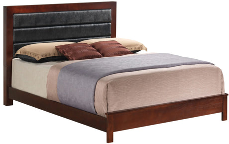 Transitional Modern Design Bed - Furniture Home Direct