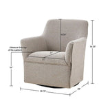 Augustine - Swivel Glider Chair - Furniture Home Direct