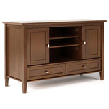 Warm Shaker - Transitional Style TV Media Stand - Furniture Home Direct