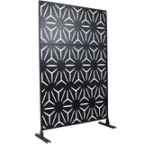 Outdoor & Indoor Metal Privacy Screen, Freestanding Decorative Panels - Furniture Home Direct