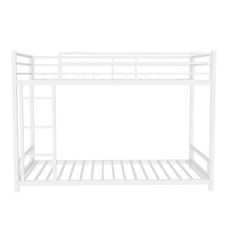 Bunk Bed With Noise Reduction And Safety Guardrail - Furniture Home Direct