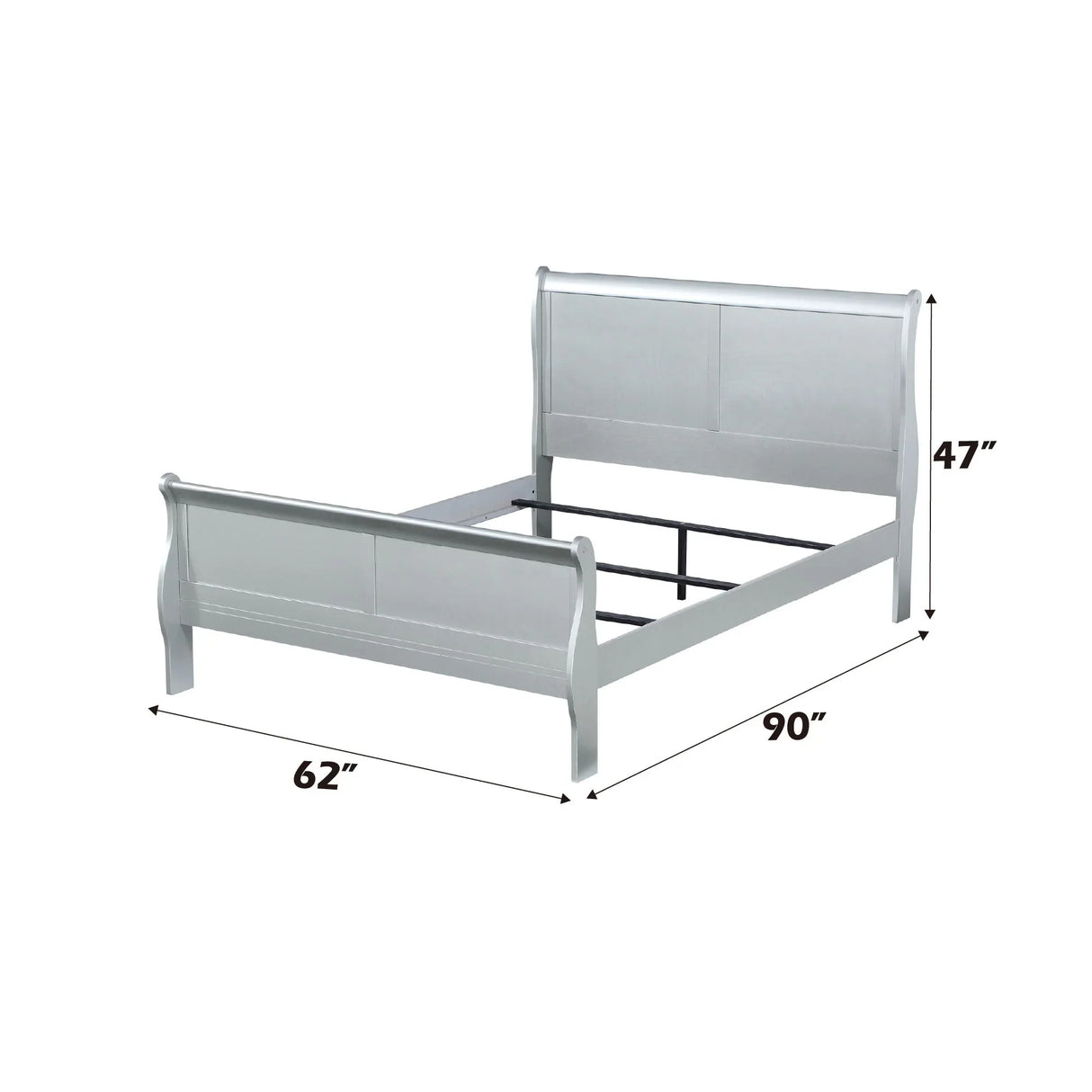 Louis Philippe - Sleigh Bedroom Set - Furniture Home Direct