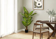 47" Tall, Artificial Plant, Evergreen Tree, Indoor, Faux, Fake, Floor, Greenery, Potted, Real Touch, Decorative - Green / Black - Furniture Home Direct