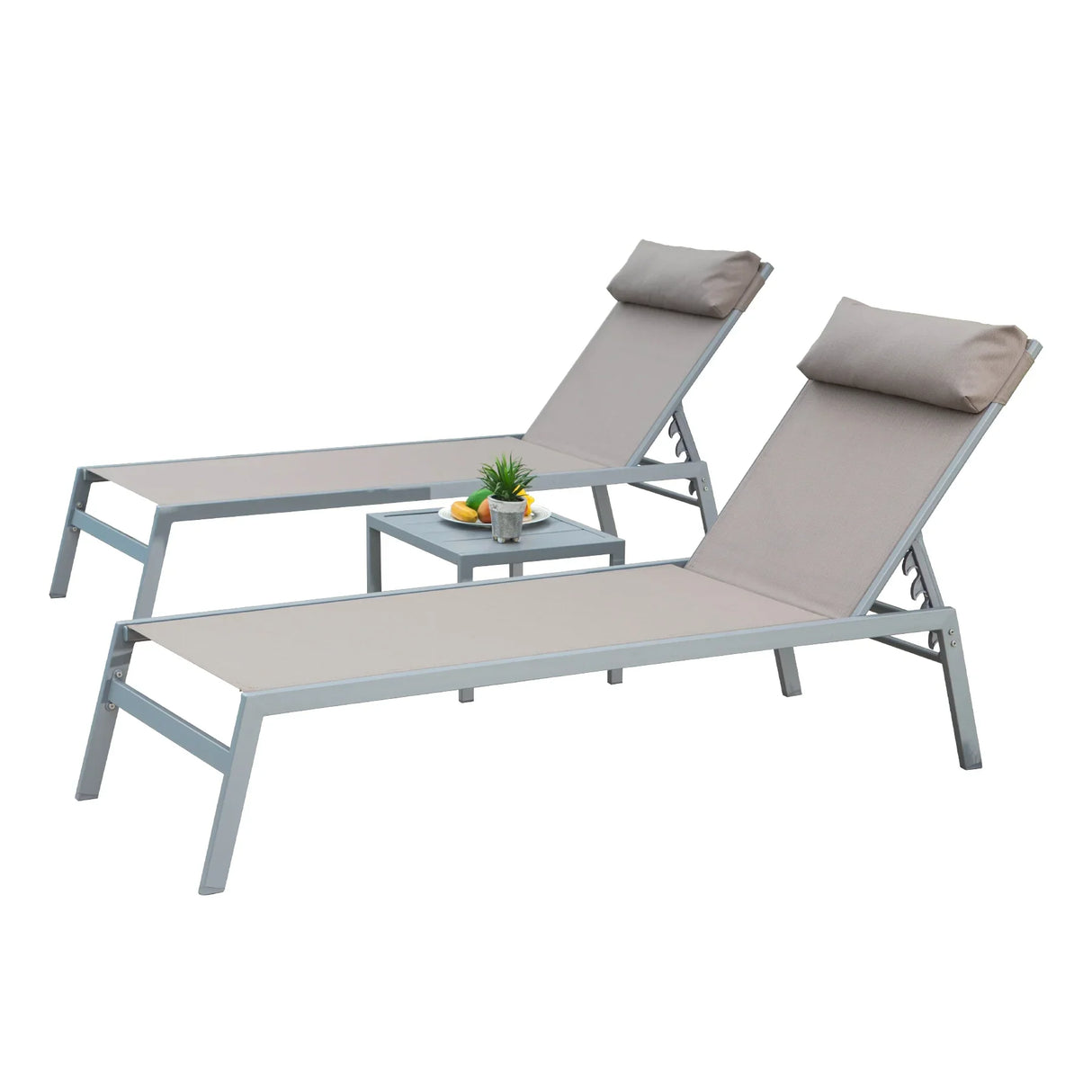 Patio Chaise Lounge Set - Furniture Home Direct