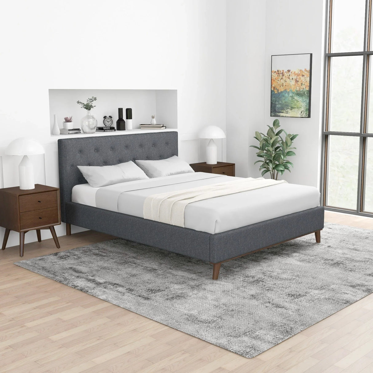 Graceville - Elegant Design Platform Bed - Furniture Home Direct