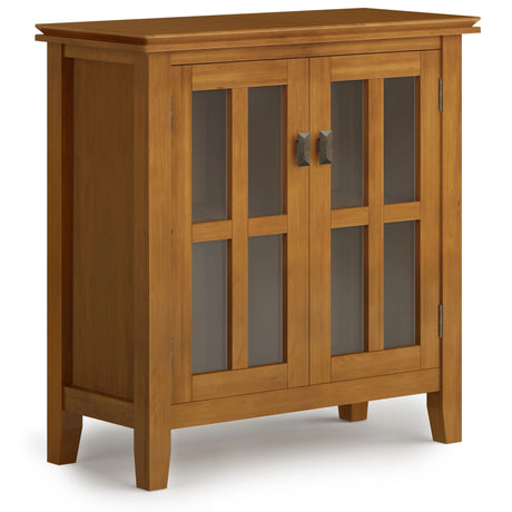 Artisan - Low Storage Cabinet - Honey Brown - Furniture Home Direct