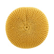 Bordeaux - Knitted Cotton Round Pouf, Versatile Ottoman And Floor Cushion - Furniture Home Direct