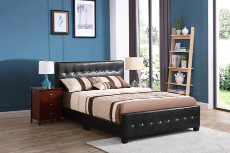 Stylish Transitional Bed - Furniture Home Direct