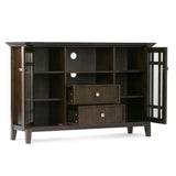 Bedford - Handcrafted Tall TV Media Stand - Furniture Home Direct
