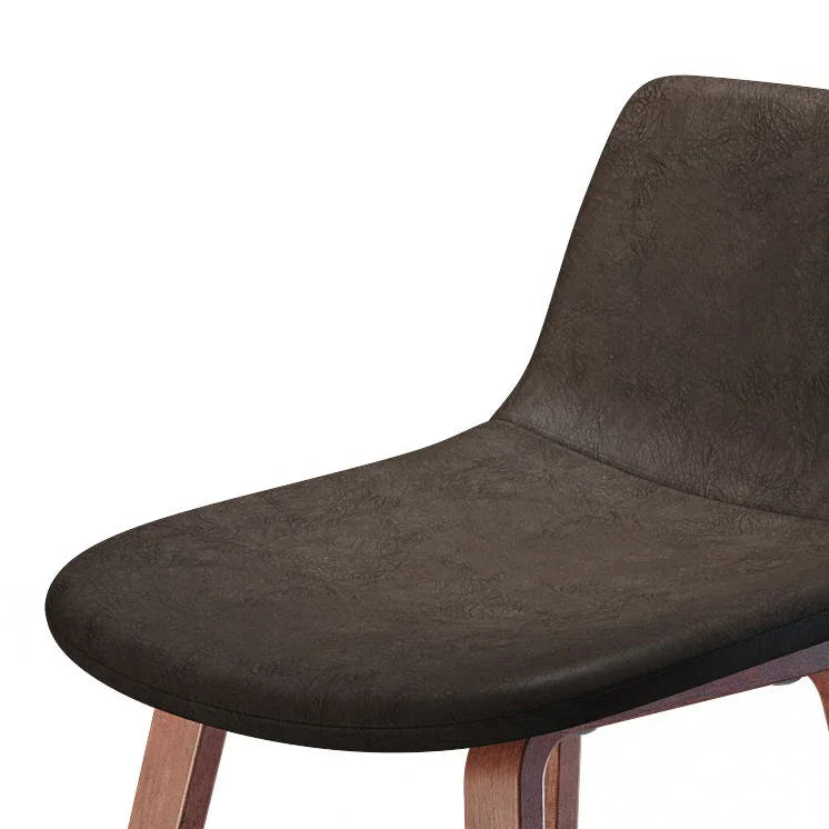 Addy - Counter Stool (Set of 2) - Distressed Brown - Furniture Home Direct