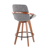 Cosmo - Mid Century Counter Stool - Furniture Home Direct