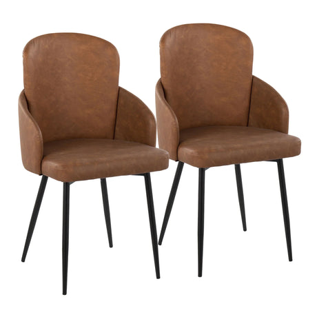 Dahlia - Contemporary Elegant Design Dining Chair (Set of 2) - Furniture Home Direct