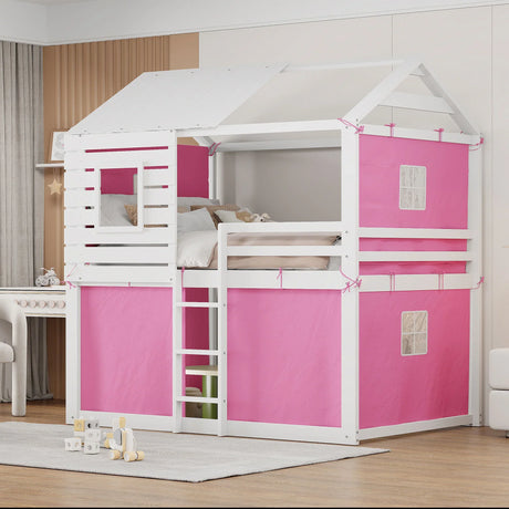 Bunk House Bed With Tent - Furniture Home Direct