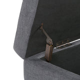 Castleford - Contemporary Storage Ottoman - Furniture Home Direct