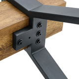 Dining Set Glass Table With 8 Cushioned Chairs Black - Furniture Home Direct