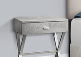 Accent Side X Table, Storage Drawer, Contemporary & Modern - Furniture Home Direct
