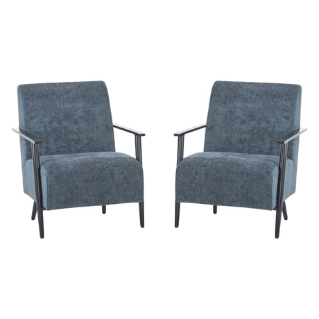 Modern Lounge Chair With Polyester Upholstery