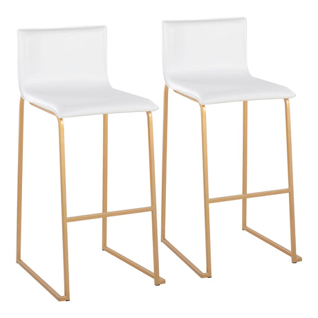 Mara - Contemporary Upholstered Barstool (Set of 2) - Furniture Home Direct