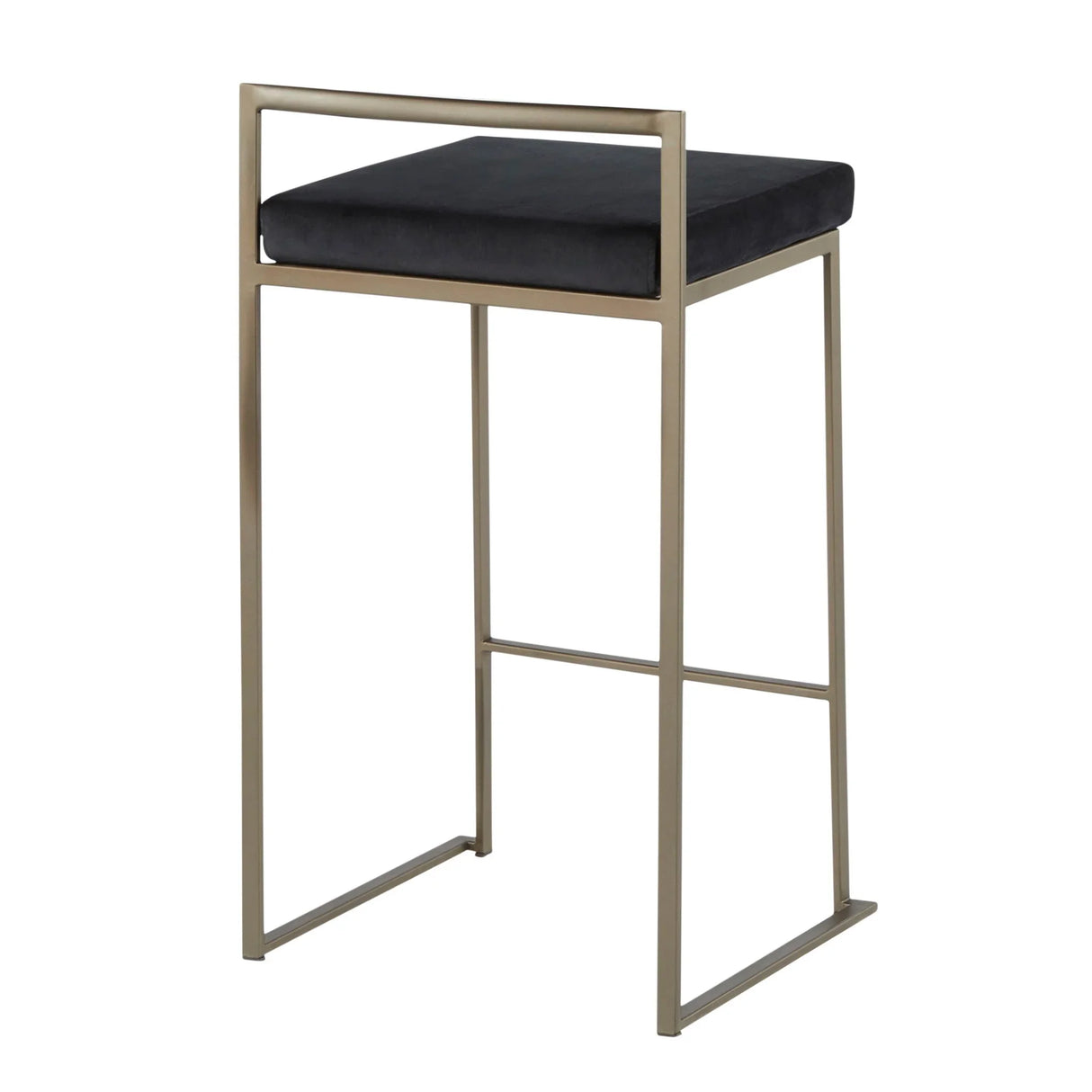 Fuji - Industrial Stackable Counter Stool Elegant Design - Furniture Home Direct