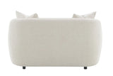 Etienne - Loveseat With 3 Pillows - Beige - Furniture Home Direct