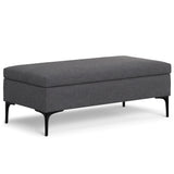 Rebecca - Multifunctional Coffee Table Storage Ottoman With Lift Up Lid - Furniture Home Direct