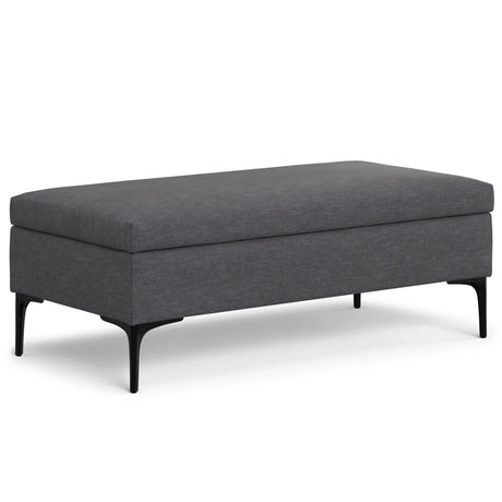 Rebecca - Multifunctional Coffee Table Storage Ottoman With Lift Up Lid - Furniture Home Direct