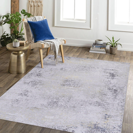 Maval - Abstract Washable Area Rug - Furniture Home Direct