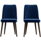 Katie - Mid-Century Modern Dining Chair (Set of 2) - Furniture Home Direct