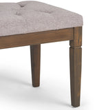 Waverly - Upholstered Tufted Ottoman Bench - Furniture Home Direct