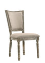 Gabrian - Two Tone, Reclaimed Side Chair (Set of 2) - Beige / Gray - Furniture Home Direct