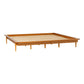 Mid-Century Modern Solid Wood Platform Bed Frame - Furniture Home Direct