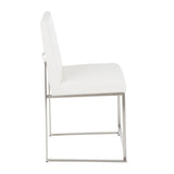 Fuji - Contemporary Modern Elegance High Back Dining Chair (Set of 2) - Furniture Home Direct