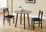 3 Pieces Dining Table Set, Small, Drop Leaf, Contemporary & Modern - Furniture Home Direct
