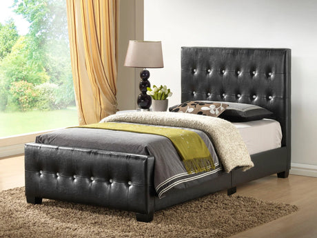 Stylish Transitional Bed - Furniture Home Direct