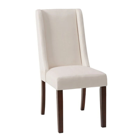 Brody - Wing Parson Dining Chair (Set of 2) - Cream - Furniture Home Direct